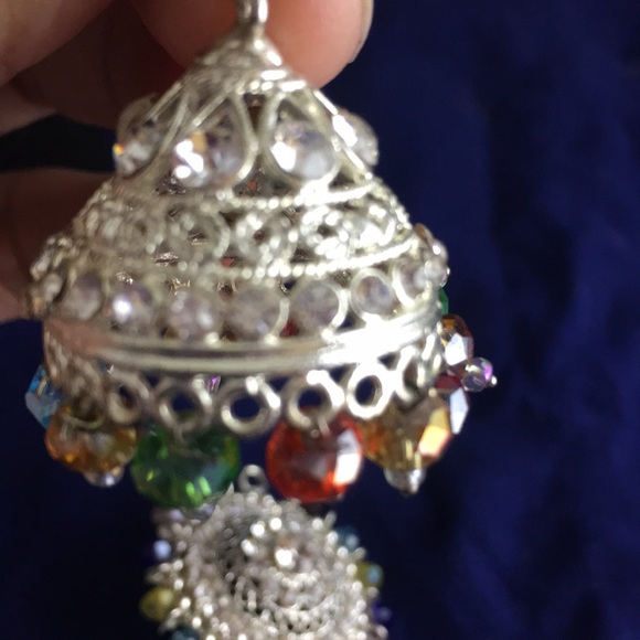 New without tag silver polish Jhumkay Earrings - Picture 4 of 8